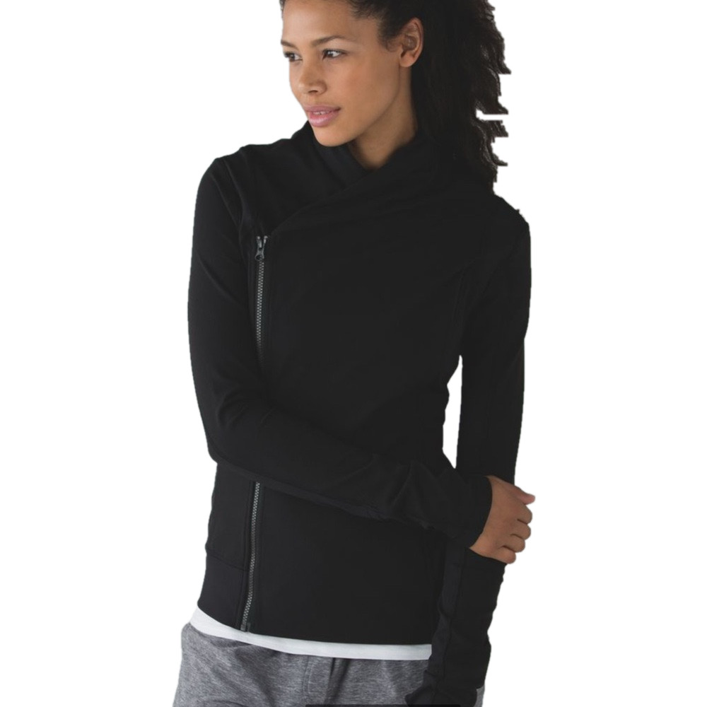 Lululemon black Bhakti Yoga jacket size 8